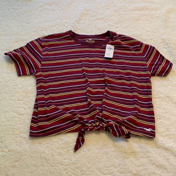 Hollister striped crop top - Picture 2 of 6